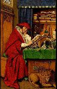 Jan Van Eyck Saint Jerome in His Study oil painting artist